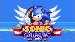SONIC the hedgehog in SONIC GALACTIC - Verdant Isle Zone | Shortplay