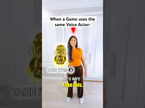 When a Game uses the same Voice Actor…