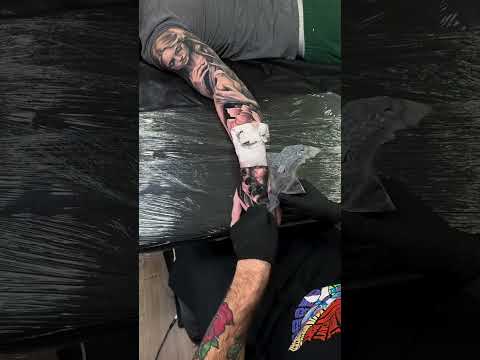Unboxing 4th Tattoo Session – 28 Hours Done and Still Not Over! #drawing_complex #tattoo#tattooideas