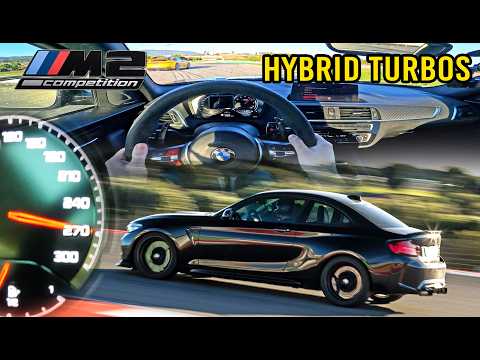 BMW M2 Competition F87 *HYBRID TURBOS* // REVIEW on PORTIMAO