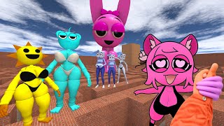 BIG MAZE INCREDIBOX SPRUNKI FAMILY, FROM FULL HOTEL OF ANGRY MUNCI AND MORE NEXTBOTS, OBUNGA in GMOD