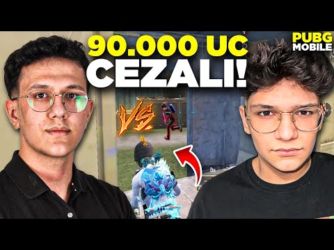 SASUKE İLE 90.000 UC CEZALI VS ATTIK! - PUBG MOBİLE