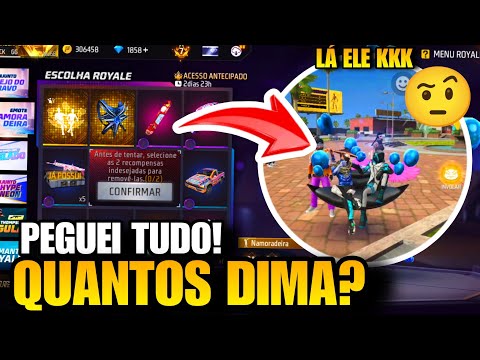 ZEREI O NOVO ROYALE DO DIA DOS NAMORADOS E PEGUEI O NOVO EMOTE EM DUPLA😍❤️