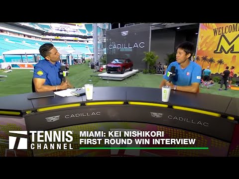 Kei Nishikori Feeling Healthy & Excited For Clay Season | Miami 1R