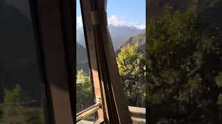 Full bus ride down from Machu Picchu. I wore my brown pants. #travel #machupicchu #dangerous