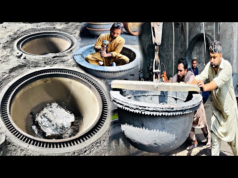 Amazing! How Wage Earners Makes Concrete Mixer Machine in 19th Century Style | Mass Production