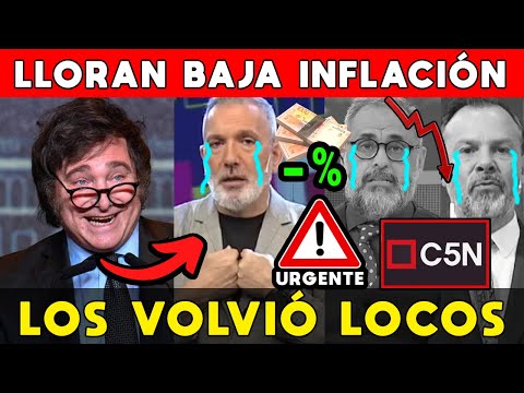 MILEI LOS VOLVIÓ LOCOS 🔥 KARMA C5N: LLORAN BAJA INFLACIÓN EN VIVO 🚨 EN CONTRA EMISIÓN 0 Y SUPERÁVIT