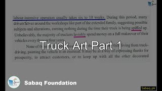 Truck Art Part 1