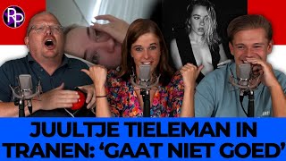 Juultje Tieleman in tranen: 'Dit gaat niet goed'