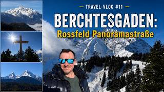 Berchtesgaden: Zum Abschluss bei Kaiserwetter auf die Rossfeld Panoramastraße - Travel-Vlog #11