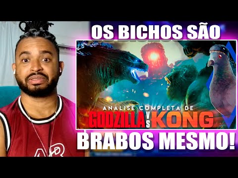 Análise completa de GODZILLA vs. KONG (🔴 COM SPOILERS 🔴) | ALEXANDRE NA ÁREA #react