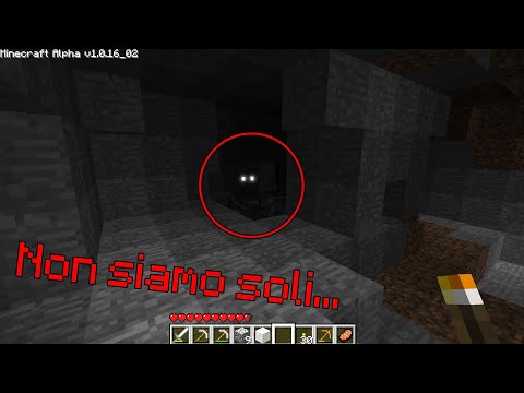 Un INCREDIBILE AVVISTAMENTO su Minecraft Alpha (Alpha v1.0.16_02)