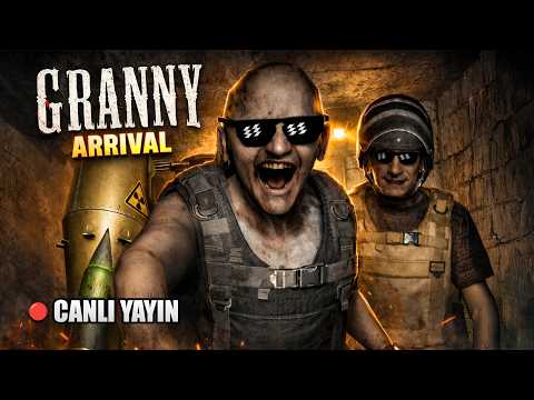 GRANNY'NİN EVİNDEKİ GİZLİ NÜKLLER ÜSSÜ!😂- Granny Arrival 🔴CANLI YAYIN