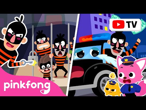 Catch the Thieves with Pinkfong👮‍♂️ | Game Play | Pinkfong the Police | Pinkfong Official