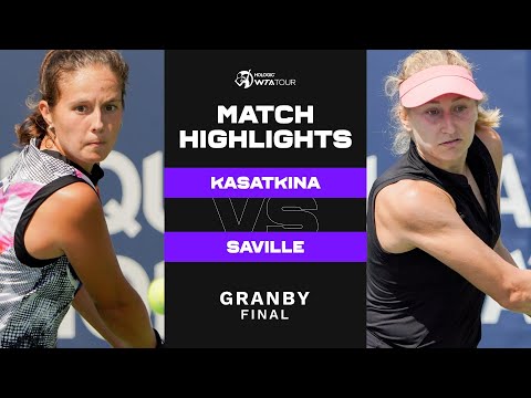 Daria Kasatkina vs. Daria Saville | 2022 Granby Final | WTA Match Highlights