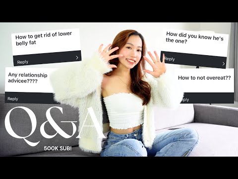 500K Q&A | bestie talk, fitness tips, relationship REAL talk