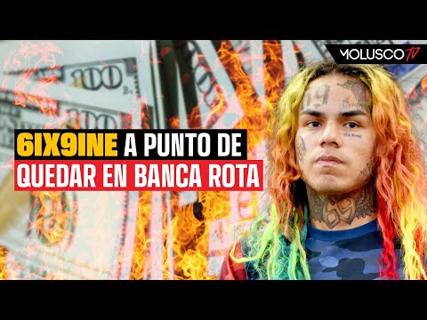 Tekashi 6IX9INE a ley de irse a QUIEBRA y perderlo todo. Tenemos la prueba