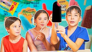 Probando COMIDA  de nuestros PADRES  ¿Que clase de COMIDA ES ESTA?