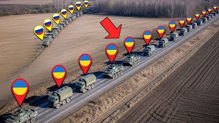 Russians Ambushed Ukrainian M-777 Howitzer Convoy at Extremely Close Range!