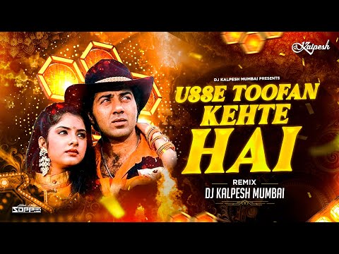 Usey Toofan Kehte Hai Remix | Toofan | Vishwatma |  Dj Kalpesh Mumbai | 2025 | Sadhana,Amit K,Alka Y