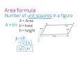 Exploring Area and Perimeter of Rectangles and Parallelograms