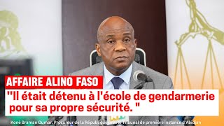 Affaire Alino Faso : "C'était l'un des détenus les mieux traités" selon le procureur d'Abidjan