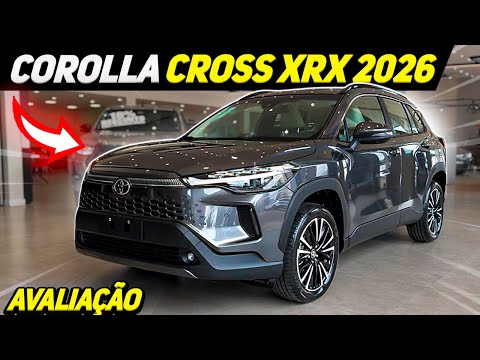 NOVO TOYOTA COROLLA CROSS 2026 XRX 2.0 – TUDO O QUE VOCÊ PRECISA SABER! 🚗🔥