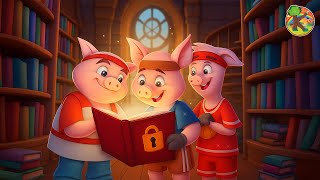 Kilitli Kitabın Sırrı! Üç Küçük Domuz Ne Buldu? 🐷📖✨ Çizgi Film 🔴 CANLI YAYIN | KONDOSAN