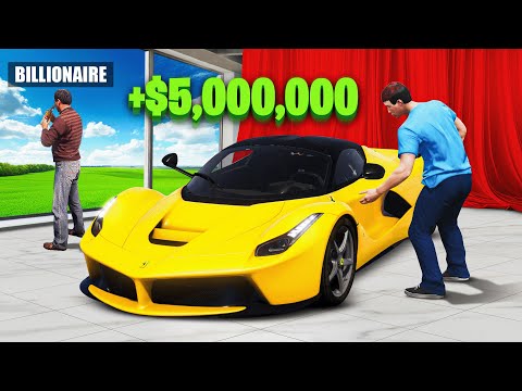 Stealing RAREST Billionaire Supercars in GTA 5 RP