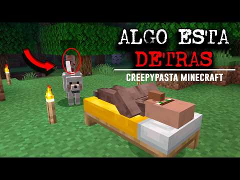 Si alguna vez, ves que tu perro no para de mirarte, NO SALGAS AL BOSQUE | CReepypasta de minecraft