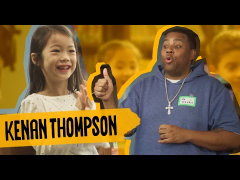 Kenan Thompson Schools Kids in Improv Comedy