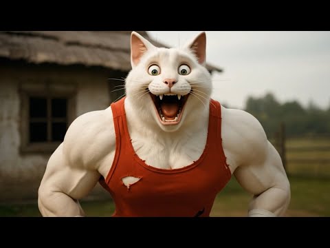 💪 Father Cat’s Heart Melts When His Kitten Surprises Him ❤️ | Emotional AI Animated Short Film 🐱🐾