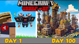 I Survive 100 Days in L_Ender Mod Minecraft Hardcore