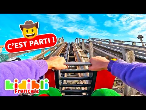 Super Compilation Parc d'Attraction ! | Vidéos Amusantes et Éducatives pour les Enfants | Kidibli