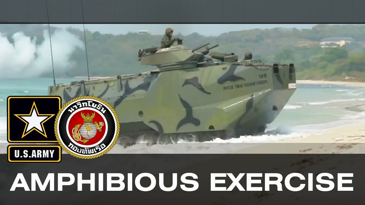US and Thai Marines • Amphibious Medical Evacuation Exercise