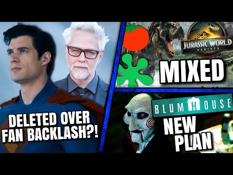 James Gunn Deletes Superman Scene, Jurassic World Reactions, Blumhouse's Plans For Saw & MORE!!