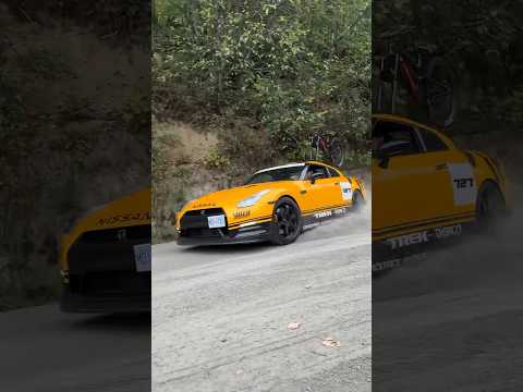 GTR A Rally Car? #fastandfurious #gtr #r35 #mountainbiker #enduro #rider