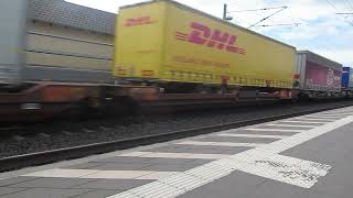 Trainspotting an der Bahnstrecke bei Ebensfeld