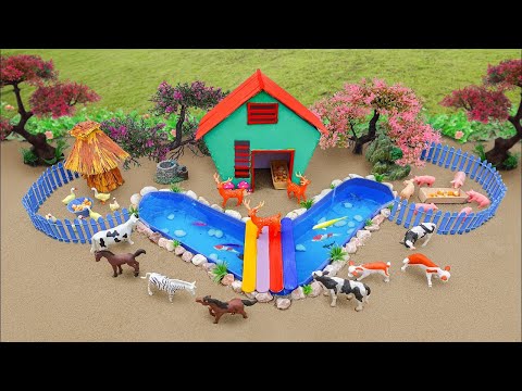 How to make a fun farm | DIY Mini Projects | @RaceToyTime