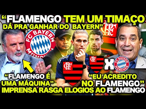 “A EUROPA VAI ENTRAR em CHOQUE se o FLAMENGO GANHAR do BAYERN de MUNIQUE !” ZINHO e PASCOAL