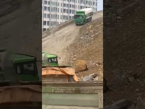 Truck  Slip in Rain #shorts