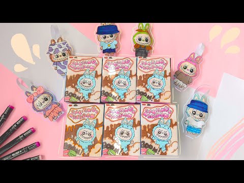 UNBOXING BLIND BOX DIY LABUBU EXCITING MACARON!! GUYS AKU DAPET YANG SECRET!! 😱🤪