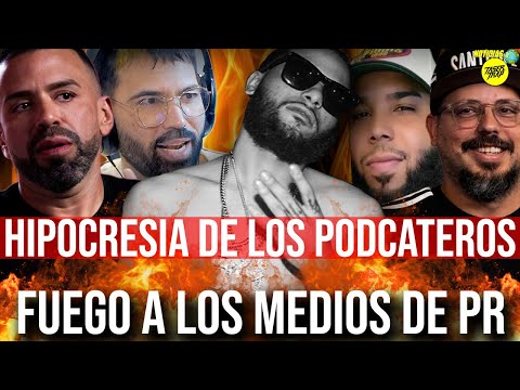 FUEGO A LOS MEDIOS DE PUERTO RICO: HIPOCRESIA DE LOS PODCATEROS