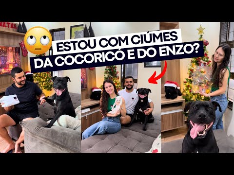 TÔ COM CIÚMES DA CAMULA E DO ENZO? 🙄 FIZ UM PRESENTE PRO PAPAI E NADA PRA COCORICÓ 😎🎁 Pertê For You