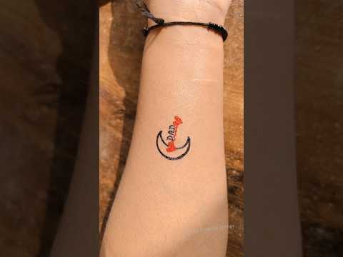 Dad Tattoo Design❤️✨ #trending #art #ytshorts #tattoodesign #tattoo #tattooart #diy #short #mom