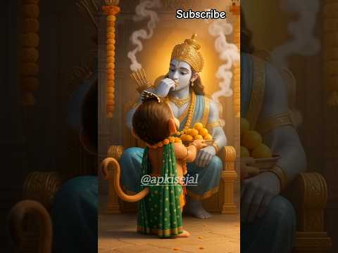 Ram Ji Ate Hanuman Ji’s Laddu#cartoon #bindaslife#bajrangbali#trend#siya #sankatmochan#balaji#shorts