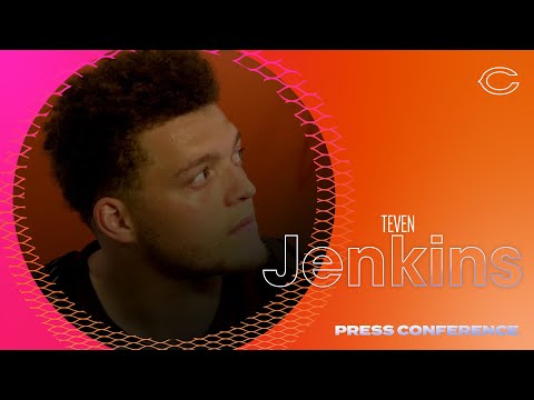 Teven Jenkins: 'The more reps I get, the more comfortable I'll be' | Chicago Bears video clip
