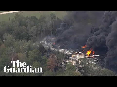 Major explosion at chemical plant causes huge fire in Texas