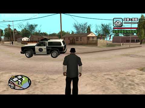 Stowaway with a Katana - Airstrip mission 3 - GTA San Andreas