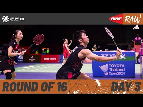 TOYOTA Thailand Open 2024 | Day 3 | Court 3 | Round of 16